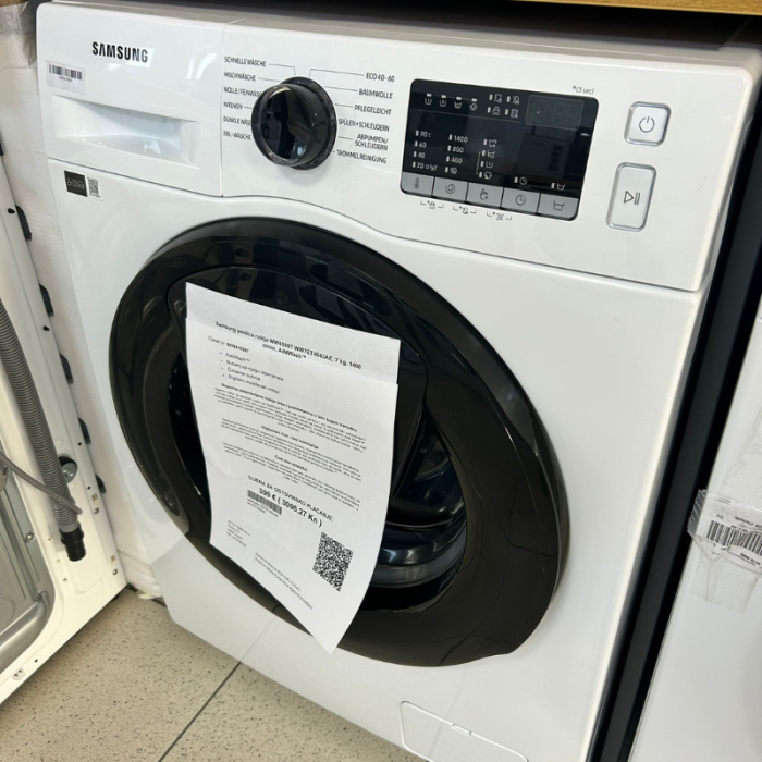 Samsung perilica rublja WW4500T WW7ET4543AE, 7 kg, 1400 o/min, AddWash™ - Slika 10