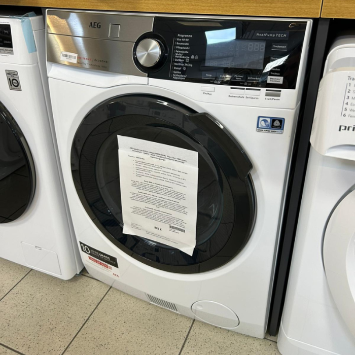 AEG perilica-sušilica rublja L9WEF80690, 9 kg, 6 kg, 1600 o/min, SensiDry® - nježno i štedi energiju zahvaljujući tehnologiji toplinske pumpe - Slika 7