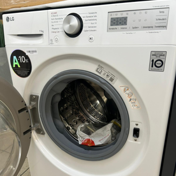 LG perilica rublja serije 5 F4WR4911P, 11 kg, 1400 o/min, parna funkcija - Slika 6