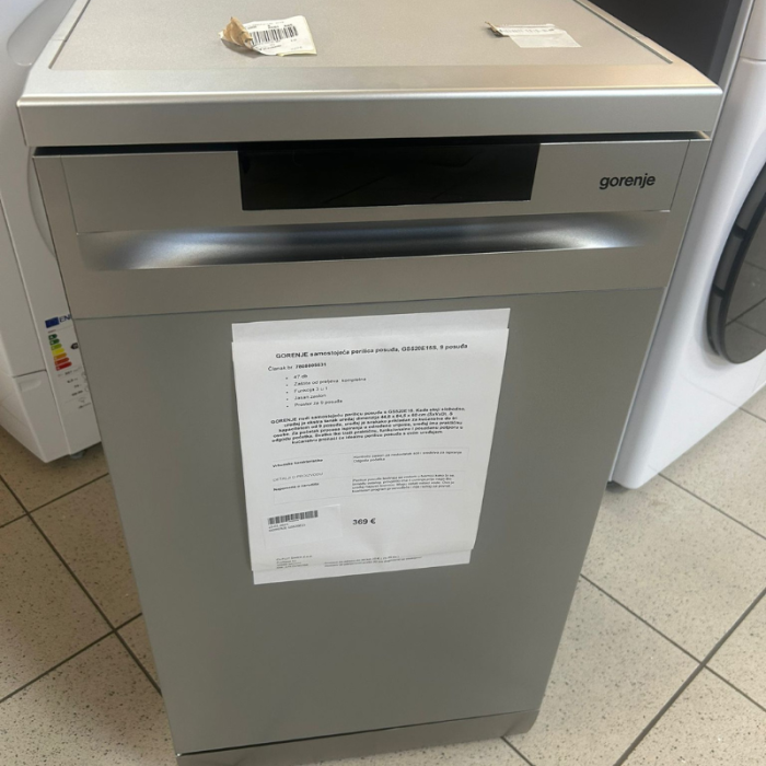 GORENJE samostojeća perilica posuđa, GS520E15S, 9 posuđa - Slika 12