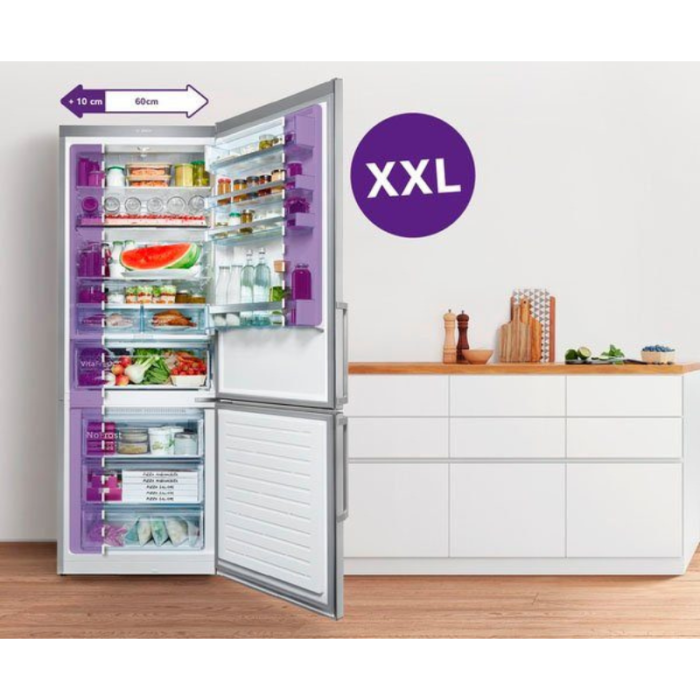 BOSCH kombinacija hladnjak/zamrzivač KGN86AIDR, 186 cm visina, 86 cm širina - Slika 11