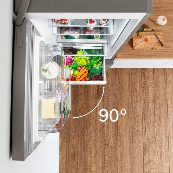 BOSCH kombinacija hladnjak/zamrzivač KGN86AIDR, 186 cm visina, 86 cm širina - Slika 9