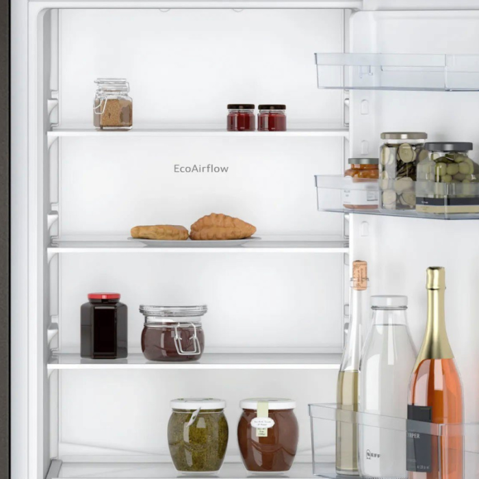 NEFF ugradbena kombinacija hladnjaka i zamrzivača N 30 KI7861SE0, 177,2 cm visine, 54,1 cm širine, No Frost: nikada se više ne odmrzava - Slika 9