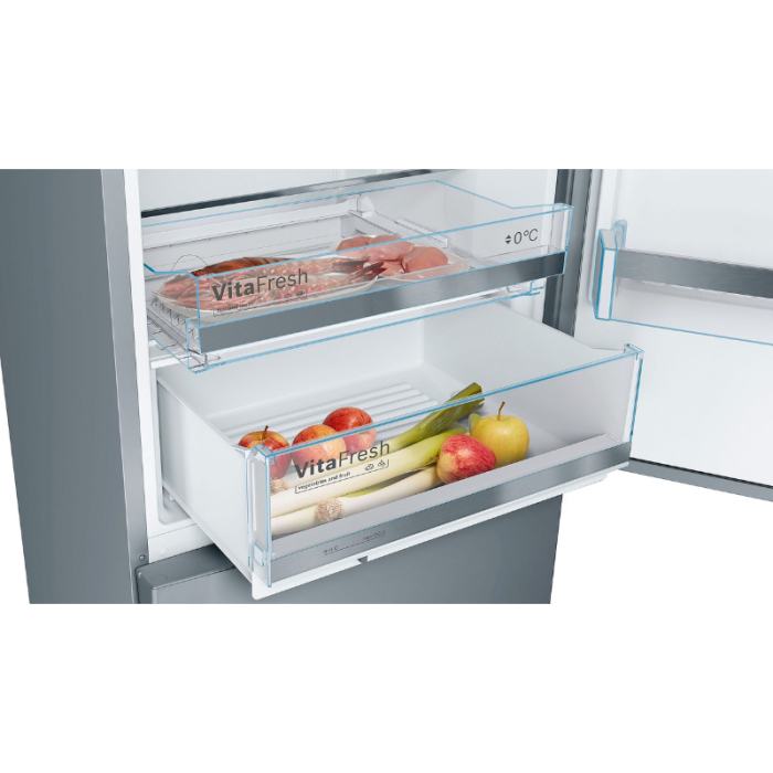 BOSCH kombinacija hladnjak/zamrzivač KGE49AICA, 201 cm visine, 70 cm širine, XXL kapaciteta 419 l - Slika 6