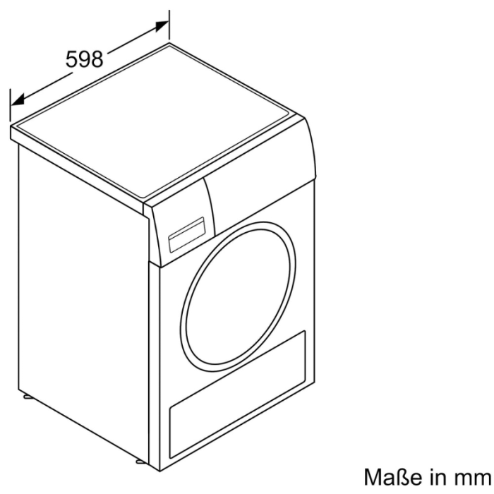 Sušilica s toplinskom pumpom BOSCH WTH83VV9, 8 kg - Slika 6