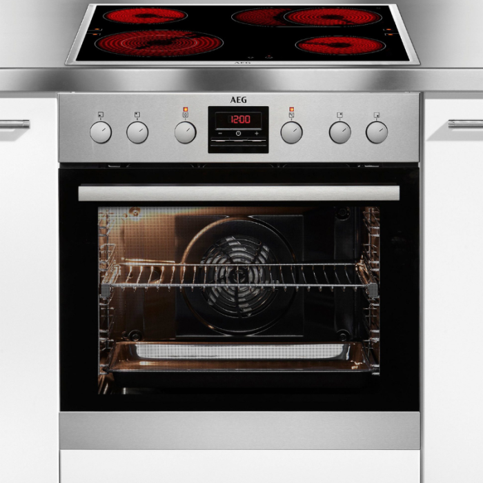 Bez naslova (800 x 800 piks.) (89) AEG električni štednjak set EES33101ZM, s izvlačenjem za pečenje, multifunkcionalni štednjak - Slika 1