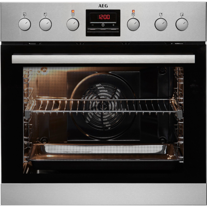 AEG električni štednjak set EES33101ZM, s izvlačenjem za pečenje, multifunkcionalni štednjak - Slika 4