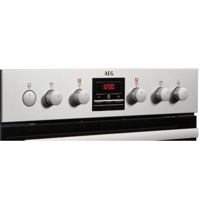 AEG električni štednjak set EES33101ZM, s izvlačenjem za pečenje, multifunkcionalni štednjak - Slika 3