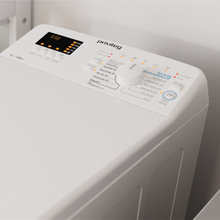 Privileg perilica s gornjim punjenjem PWT C623 N, 6 kg, 1200 o/min - Slika 6