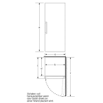 BOSCH zamrzivač GSN54AWCV, visina 176 cm, širina 70 cm - Slika 4