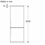BOSCH Kombinacija hladnjak/zamrzivač KGN49OXBT Serija 4, visoka 203 cm, široka 70 cm, izrađena od materijala sa smanjenom emisijom CO2 - Slika 9