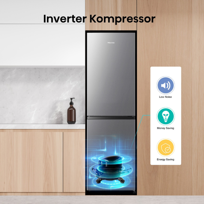 HISENSE Kombinacija hladnjak/zamrzivač RB327N4ADD RB327, 182,4 cm visine, 55 cm širine, No Frost - Slika 11