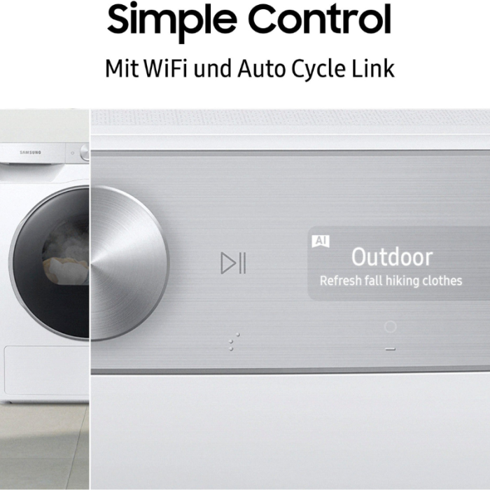 SAMSUNG Perilica WW9GT604ALX WW6100T, 9 kg, 1400 o/min - Slika 4