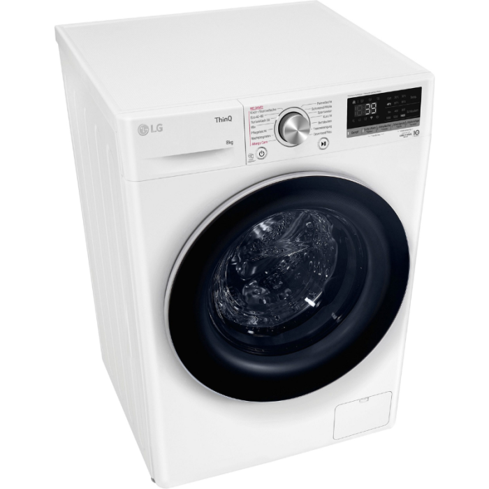 LG Perilica rublja F4WV708P1E Serija 7, 8 kg, 1400 o/min, TurboWash® - pranje u samo 39 minuta - Slika 3