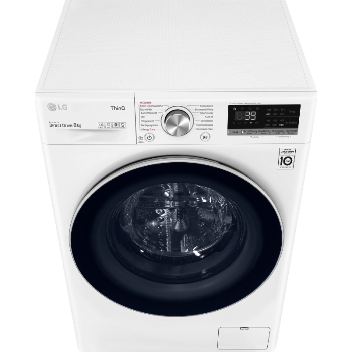 LG Perilica rublja F4WV708P1E Serija 7, 8 kg, 1400 o/min, TurboWash® - pranje u samo 39 minuta - Slika 11