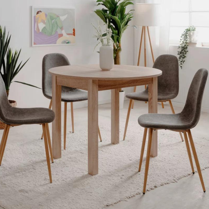 MID.YOU STOL ZA BLAGOVAONICU hrast Sonoma 100/75 cm - Slika 5