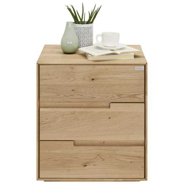 Valnatura NOĆNI ORMARIĆ 50/58/40 cm masivni divlji hrast - Slika 3