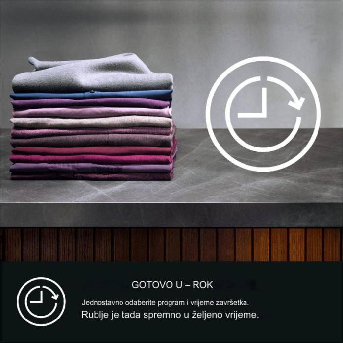 AEG Perilica-sušilica LWR8E80600 10 kg, 6 kg, 1600 o/min, parni program ProSteam - Slika 9