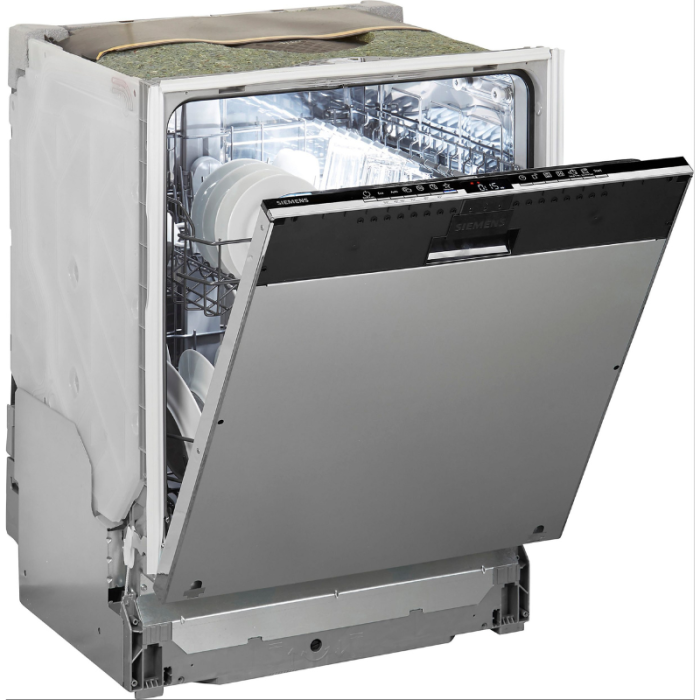 SIEMENS potpuno integrirana perilica posuđa iQ300 SN63HX11TE 13 postavki posuđa, aquaStop® garancija i projekcija statusa programa na podu - Slika 4