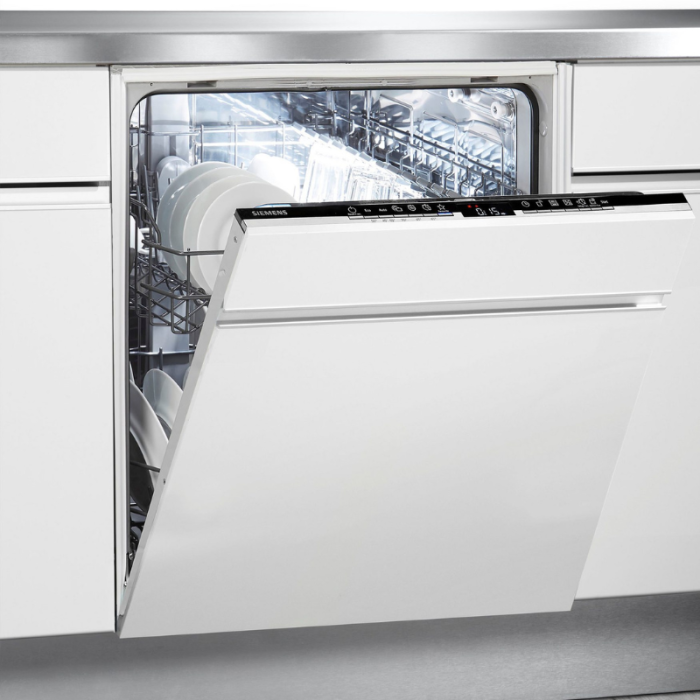 SIEMENS potpuno integrirana perilica posuđa iQ300 SN63HX11TE 13 postavki posuđa, aquaStop® garancija i projekcija statusa programa na podu - Slika 11