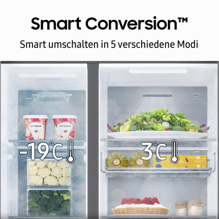 SAMSUNG side by side RS6HA8891B1 Visina 178 cm, širina 91,2 cm - Slika 6