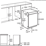 AEG FES5368XZM integrirana perilica posuđa od 60 cm nehrđajući čelik - Slika 5