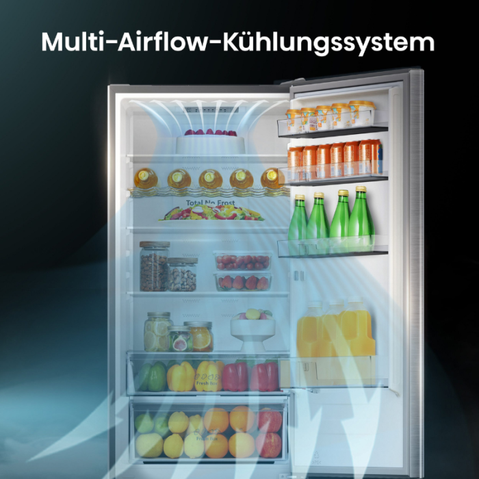 HISENSE Kombinacija hladnjak/zamrzivač RB440N4ACA Visina 201,7 cm, širina 59,5 cm, Total No Frost - Slika 9