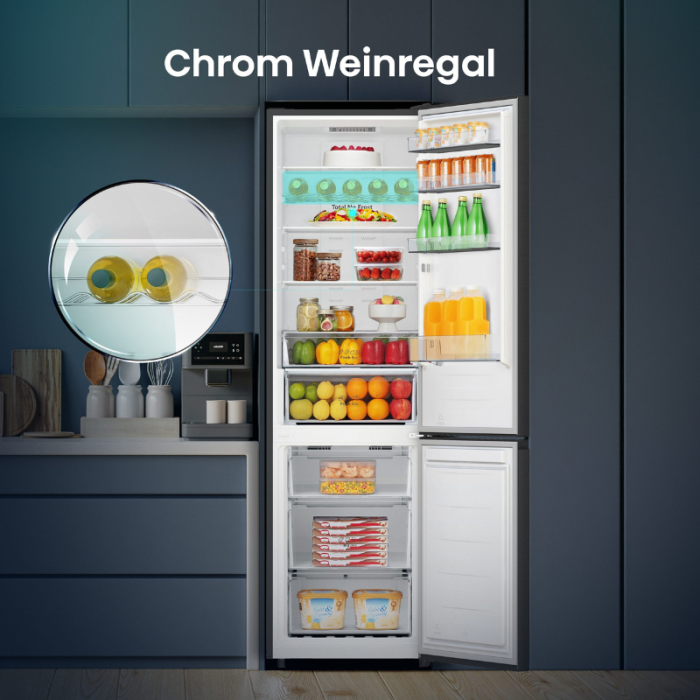 HISENSE Kombinacija hladnjak/zamrzivač RB440N4AFA Visina 201,7 cm, širina 59,5 cm, Total No Frost - Slika 4