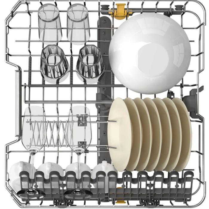 BAUKNECHT potpuno integrirana perilica posuđa OBIC Ecospace 8650 14 posuđa, SpaceClean – 3. ladica za visoke čaše i zdjelice za žitarice - Slika 23