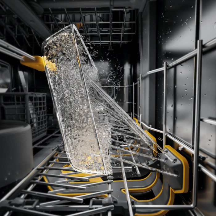 BAUKNECHT potpuno integrirana perilica posuđa OBIC Ecospace 8650 14 posuđa, SpaceClean – 3. ladica za visoke čaše i zdjelice za žitarice - Slika 21