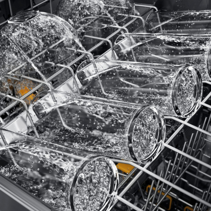 BAUKNECHT potpuno integrirana perilica posuđa OBIC Ecospace 8650 14 posuđa, SpaceClean – 3. ladica za visoke čaše i zdjelice za žitarice - Slika 18