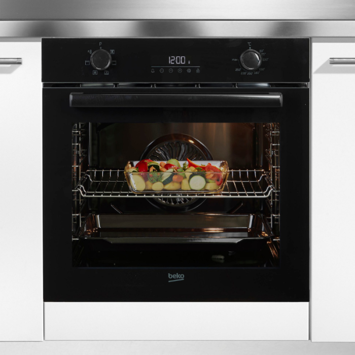 BEKO Ugradbena pećnica b3000 BBIE17300B, može se naknadno opremiti teleskopskim produžetkom, SteamShine - Slika 10