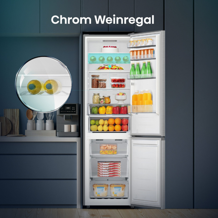 HISENSE Kombinacija hladnjak/zamrzivač RB440N4ACA Visina 201,7 cm, širina 59,5 cm, Total No Frost - Slika 4