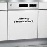 BEKO djelomično integrirana perilica posuđa DSN28640X 16 posuđa - Slika 3