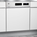 BEKO djelomično integrirana perilica posuđa DSN28640X 16 posuđa - Slika 5