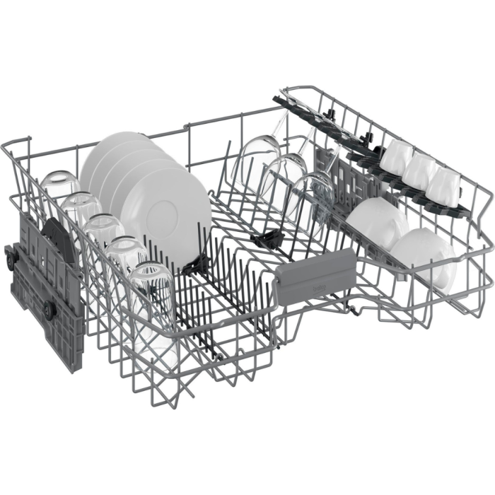 BEKO djelomično integrirana perilica posuđa DSN28640X 16 posuđa - Slika 9