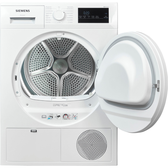 SIEMENS Sušilica s toplinskom pumpom WT43HV03 7 kg, easyClean filtar, vanjski program i autoDry za nježno sušenje - Slika 2