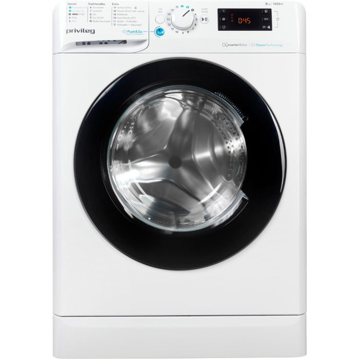 PRIVILEG Perilica rublja PWFV X 873 A 8 kg, 1400 o/min, programi na paru za pamuk i košulje - zaglađuje vlakna - Slika 5