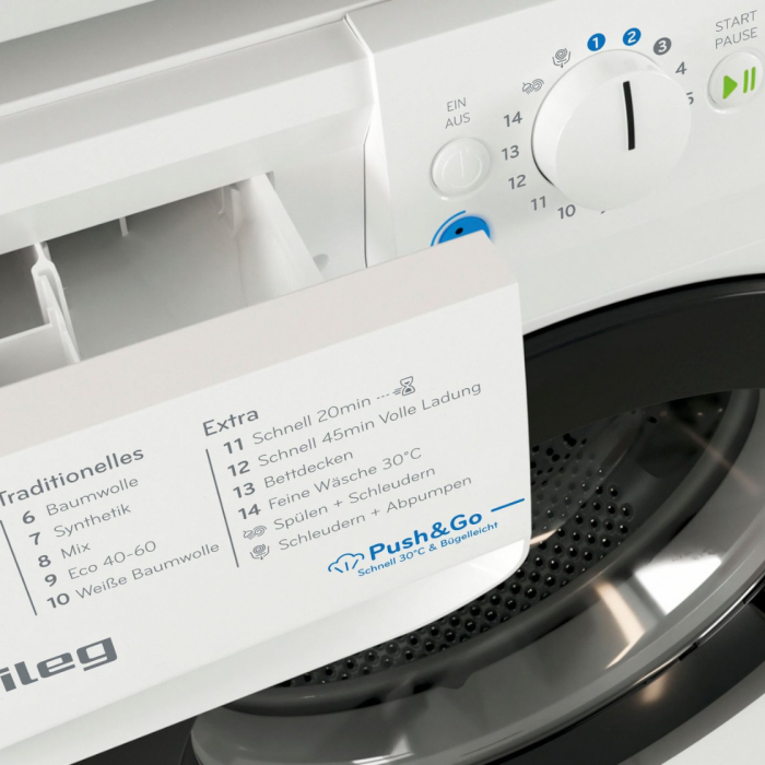 PRIVILEG Perilica rublja PWFV X 873 A 8 kg, 1400 o/min, programi na paru za pamuk i košulje - zaglađuje vlakna - Slika 13