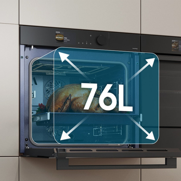 Šimex d.o.o. - Svijet outlet bijele tehnike (51) SAMSUNG Pećnica NV7B4530ZAS Samočišćenje pirolizom, Dual Cook Flex – jedna pećnica. Dvije komore za kuhanje. Maksimalna fleksibilnost. - Slika 9