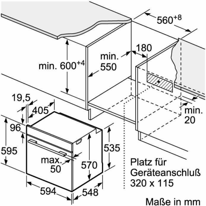 NEFF Peć za pirolizu N 30 B2CCG6AN0 Može se naknadno opremiti teleskopskim produžetkom, samočišćenjem pirolizom, CircoTherm® toplim zrakom - Slika 9