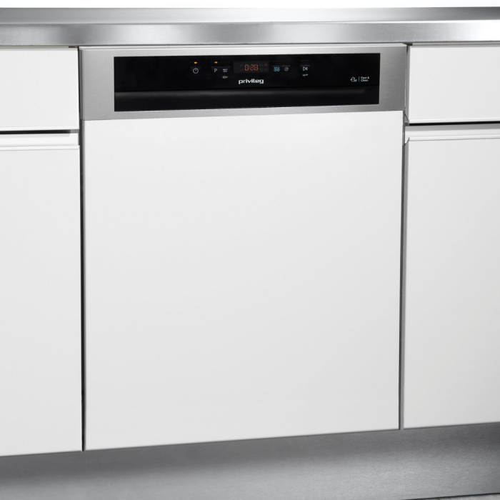 PRIVILEG djelomično integrirana perilica posuđa P0B ECO D541 X 14 postavki, 14 postavki, Fast&Clean 28' - učinkovito čišćenje u 28 minuta - Slika 4