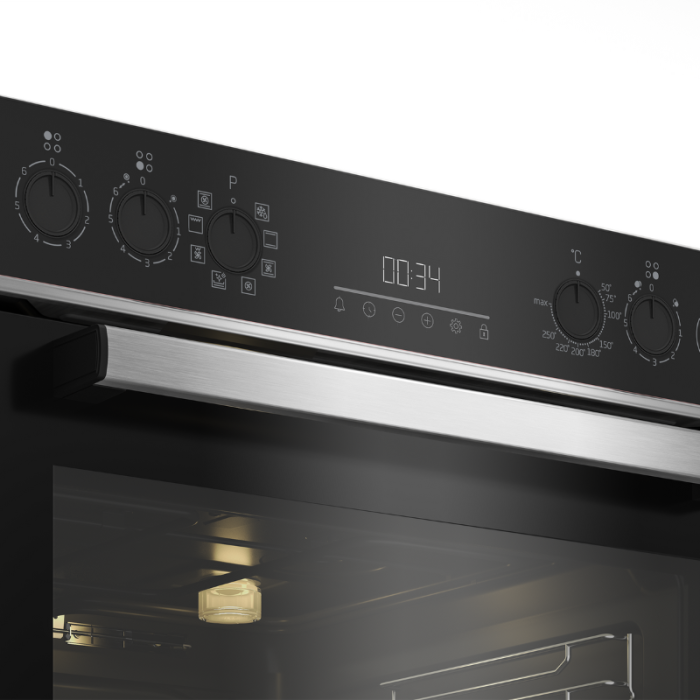BEKO BBUM13329XS: ugradbeni set ploča i pećnica (višenamjenska pećnica / staklokeramička ploča) - Slika 4
