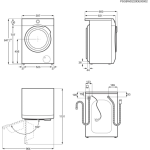 AEG Perilica rublja serije 9000 LR9W80600 914501216 - Slika 3