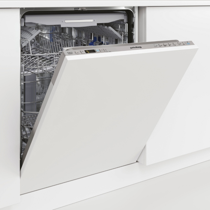 PRIVILEG potpuno integrirana perilica posuđa P0I ECO D541 S 14 postavki, 14 postavki, Fast&Clean 28' - učinkovito čišćenje u 28 minuta - Slika 3