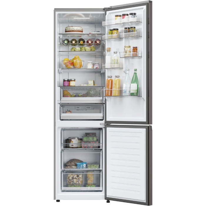 HAIER Kombinacija hladnjaka i zamrzivača 2D 60 SERIES 5 PRO HDPW5620ANPD Visina 205 cm, širina 59,5 cm, visina 205 cm, širina 60 cm, klasa energetske učinkovitosti A, HumidityZone - Slika 3