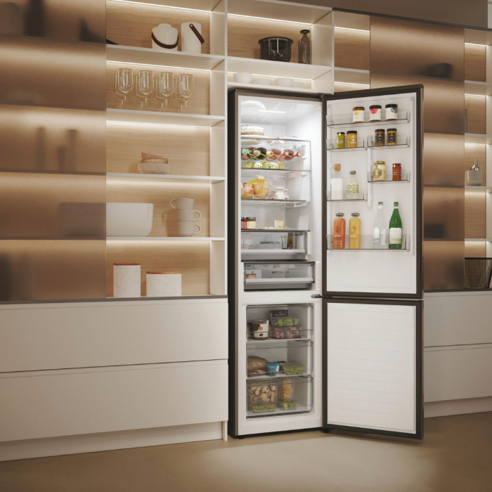 HAIER Kombinacija hladnjaka i zamrzivača 2D 60 SERIES 5 PRO HDPW5620ANPD Visina 205 cm, širina 59,5 cm, visina 205 cm, širina 60 cm, klasa energetske učinkovitosti A, HumidityZone - Slika 8