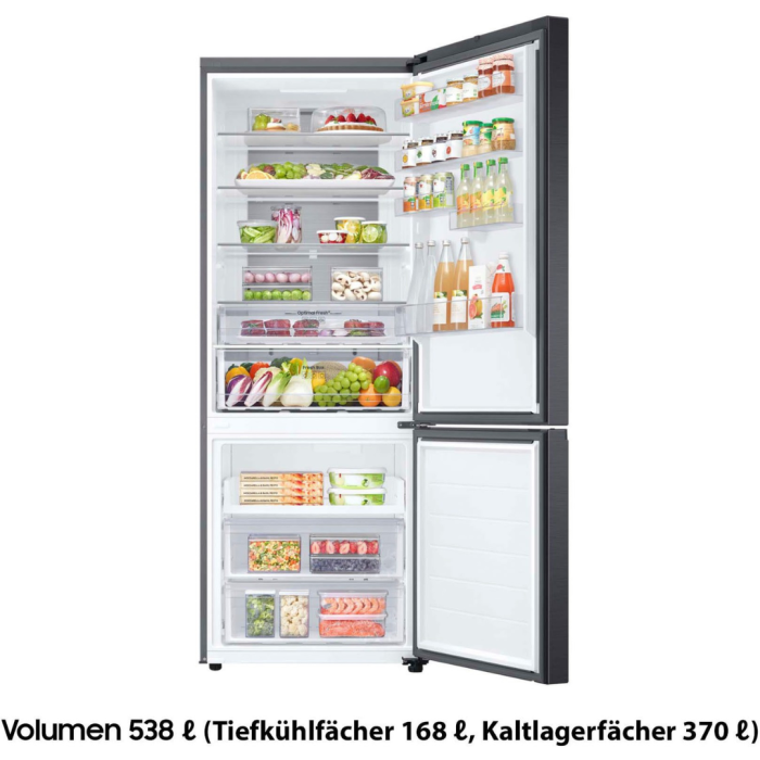 SAMSUNG Kombinacija hladnjak/zamrzivač RB53DG703CB1 Visina 203 cm, širina 75,9 cm, ekstra širina 75 cm, NoFrost - Slika 4