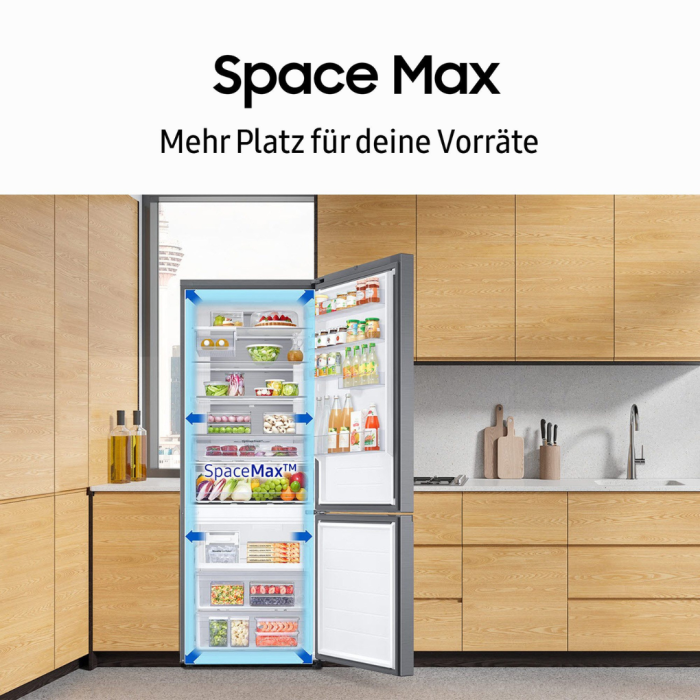 SAMSUNG Kombinacija hladnjak/zamrzivač RB53DG703CB1 Visina 203 cm, širina 75,9 cm, ekstra širina 75 cm, NoFrost - Slika 8