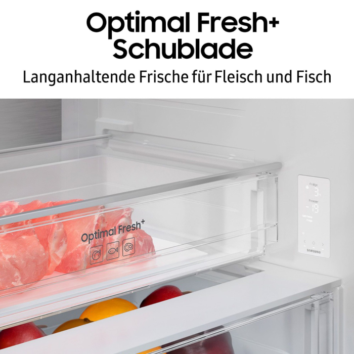 SAMSUNG Kombinacija hladnjak/zamrzivač RB53DG703CB1 Visina 203 cm, širina 75,9 cm, ekstra širina 75 cm, NoFrost - Slika 7